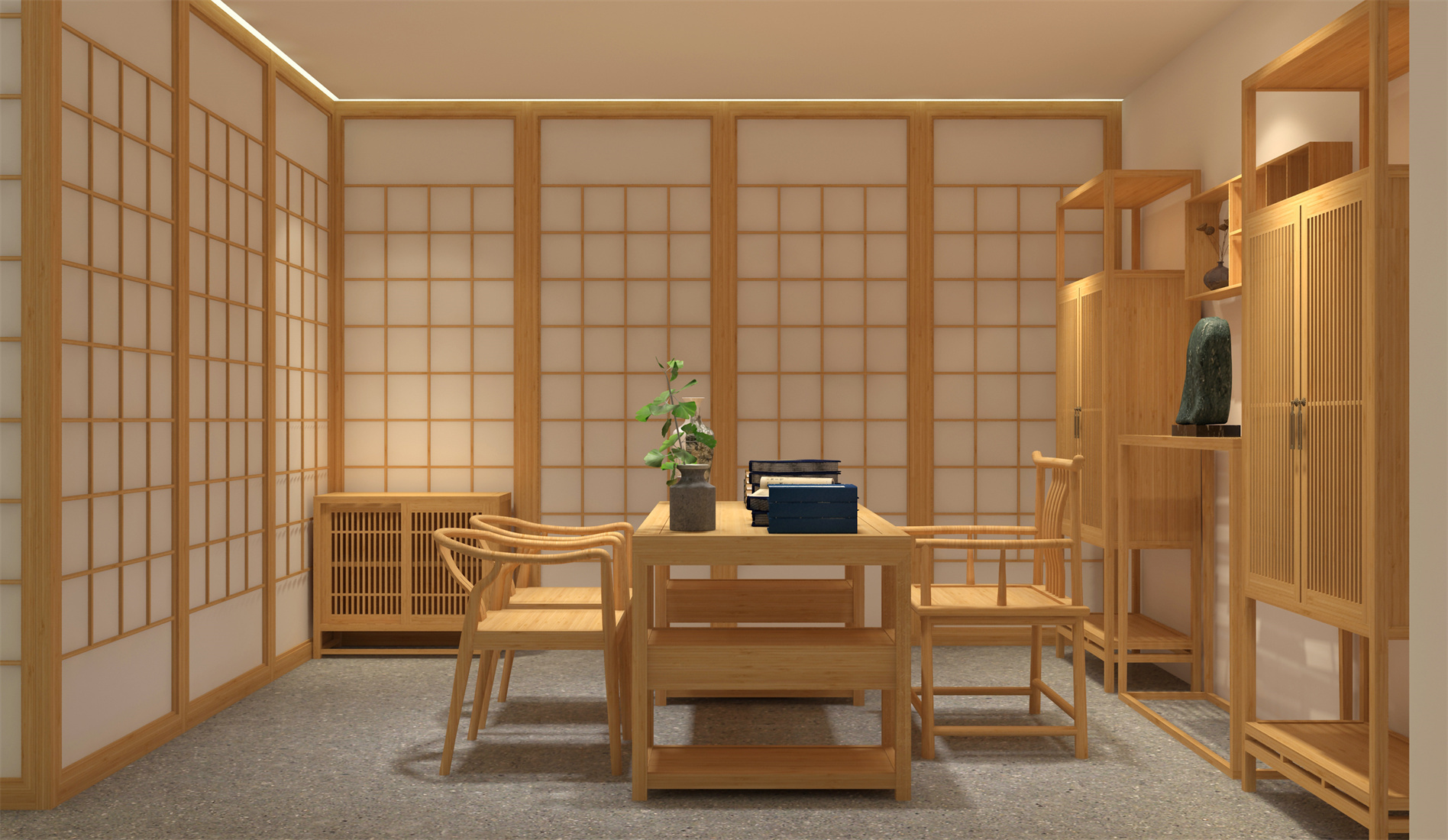 【竹茶空(kōng)間(jiān) 茶室】案例